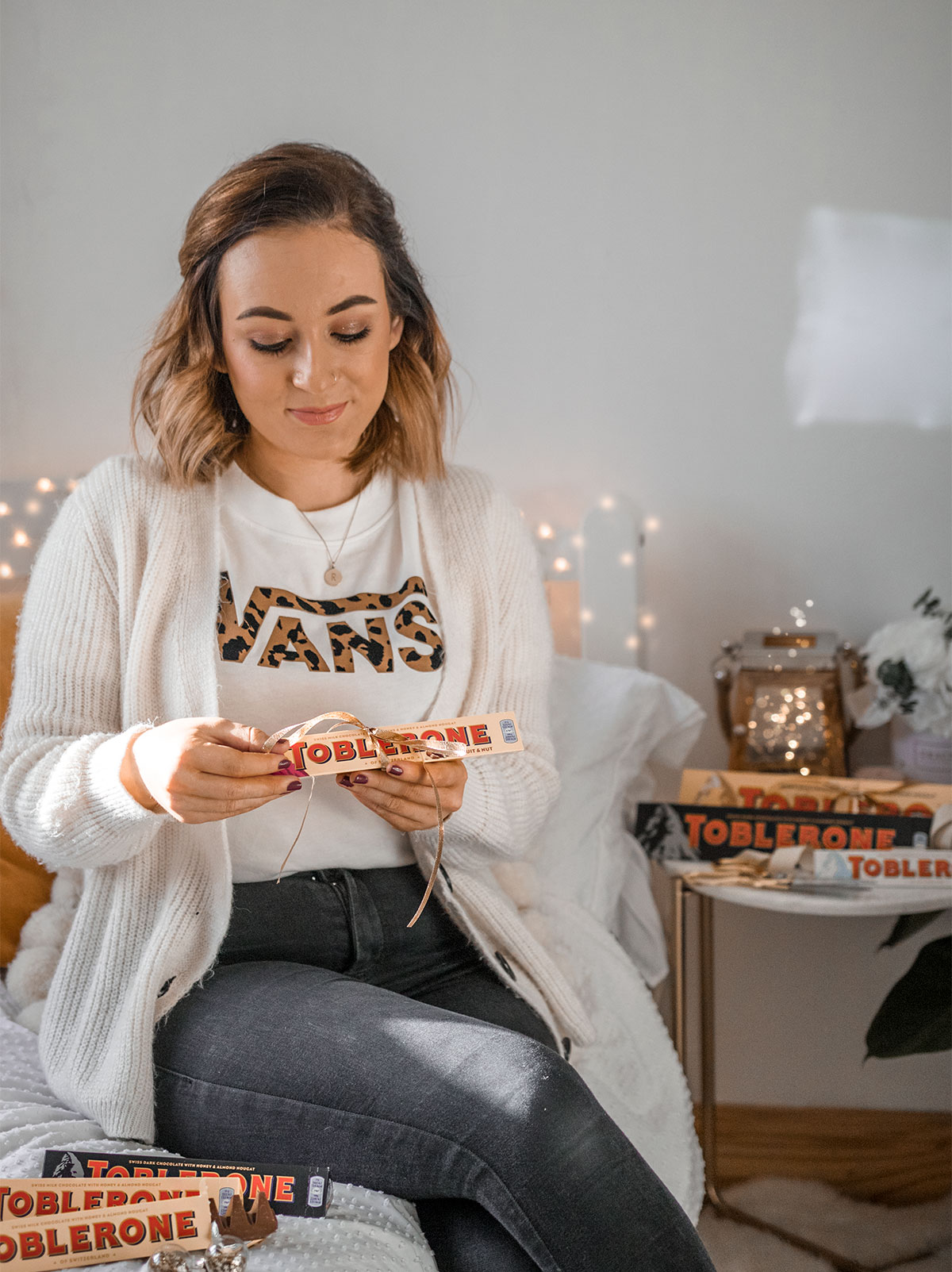 Christmas Gifts With Toblerone.